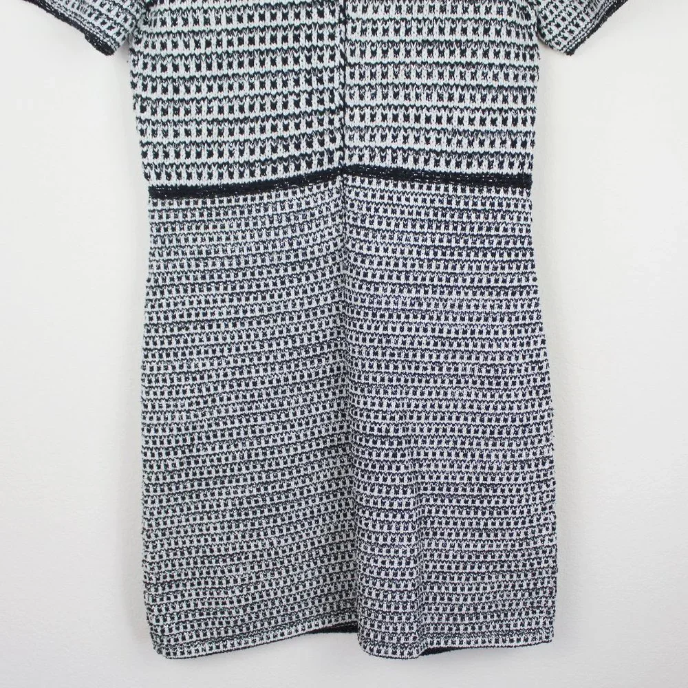 NWT TORY BURCH Embellished Tweed Sheath Dress, Large